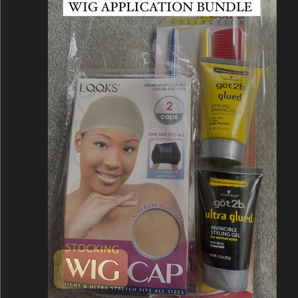 ? GOT2BGLUE 11 PIIECE WIG / HAIR  TRAVEL KIT !!! 
ARRIVES *NEW* main image 4